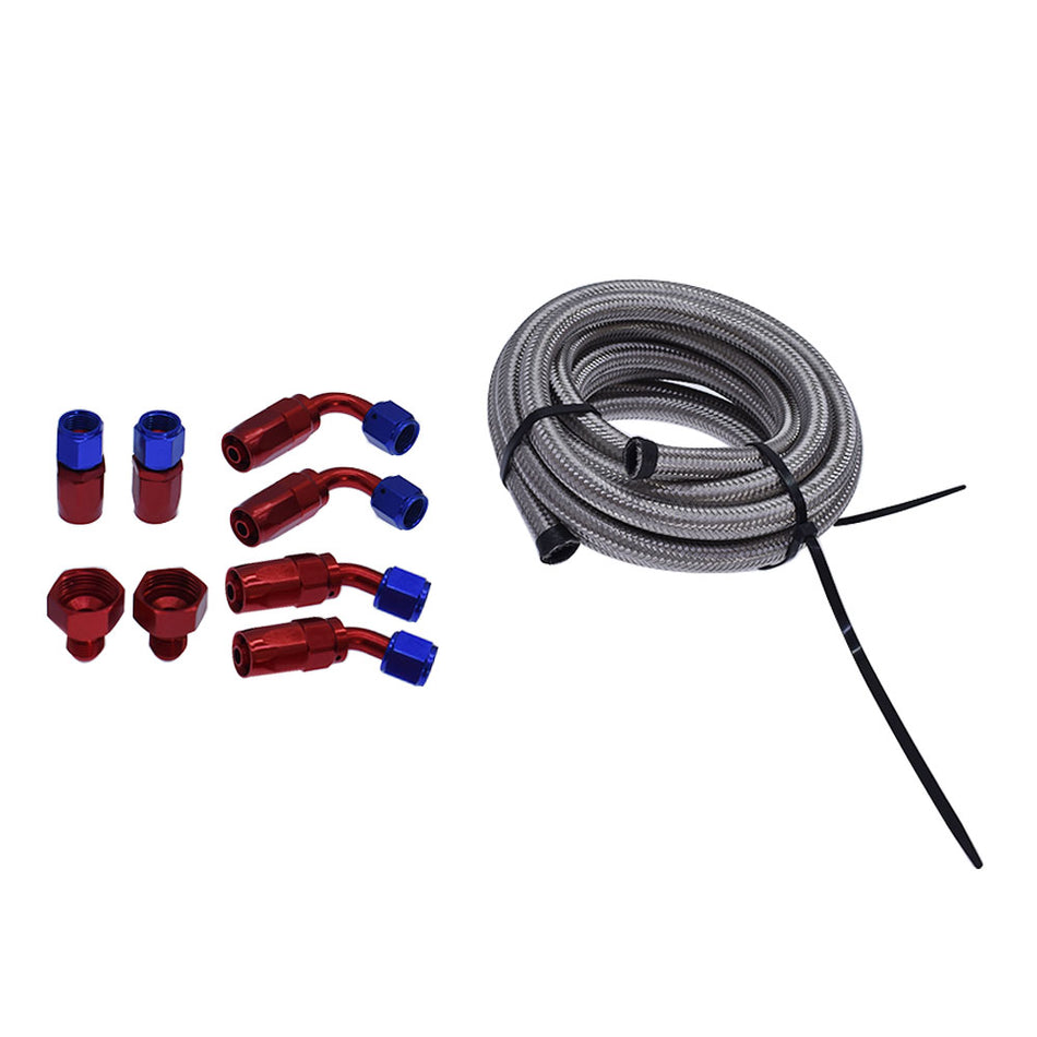 Labwork 15 Gallon/57 L Fuel Cell Gas Tank Tank & Level Sender Fuel Line Kit