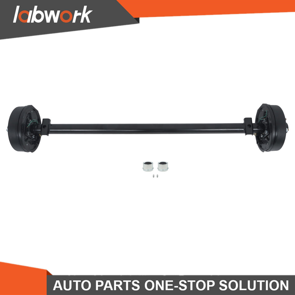 Labwork 3500lb Electric Brake Trailer Axle-61" Hubface-46" Spring Cente