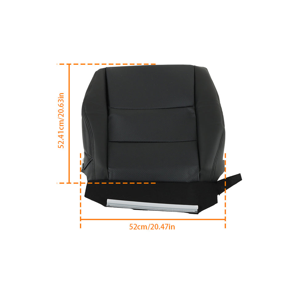 Labwork Seat Cover For Acura RDX 2007-2012 Leather Black Front Passenger Bottom