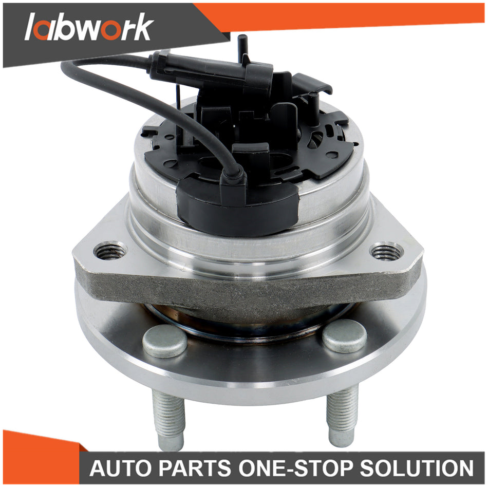 Labwork 2x Front Wheel Bearings Hubs 2008 - 2010 For Chevy Cobalt HHR 513214