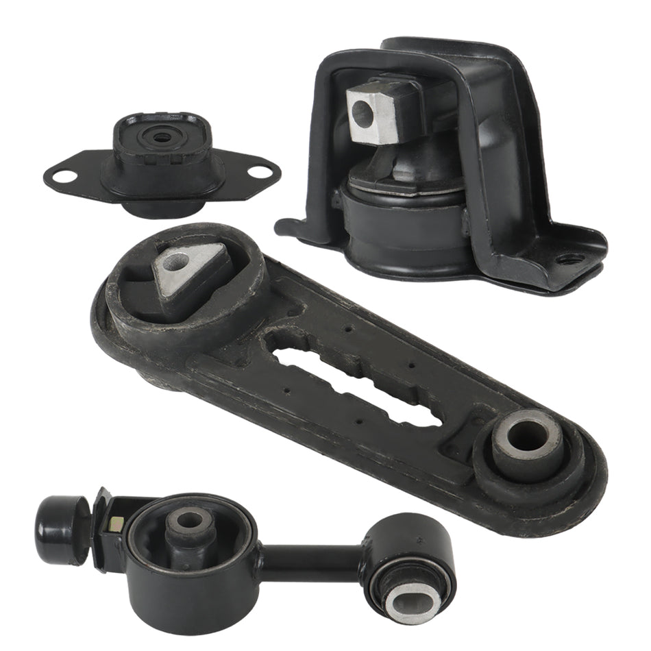 Labwork Motor & Trans Mount Set 4PCS For Nissan Cube 2009/2010/2011-2014