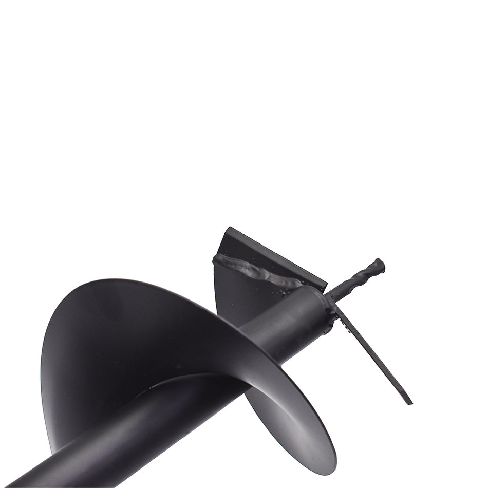 8" Earth Auger Drill Bits for Gas Powered Post Fence Hole Digger with 3/4" Shaft