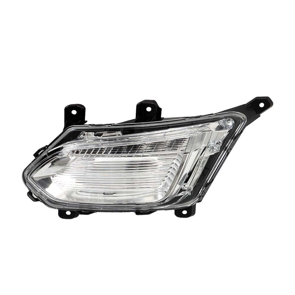 Labwork Left Side Bumper Fog Light For 2016-2017 Chevy Equinox L LT LS LED Black