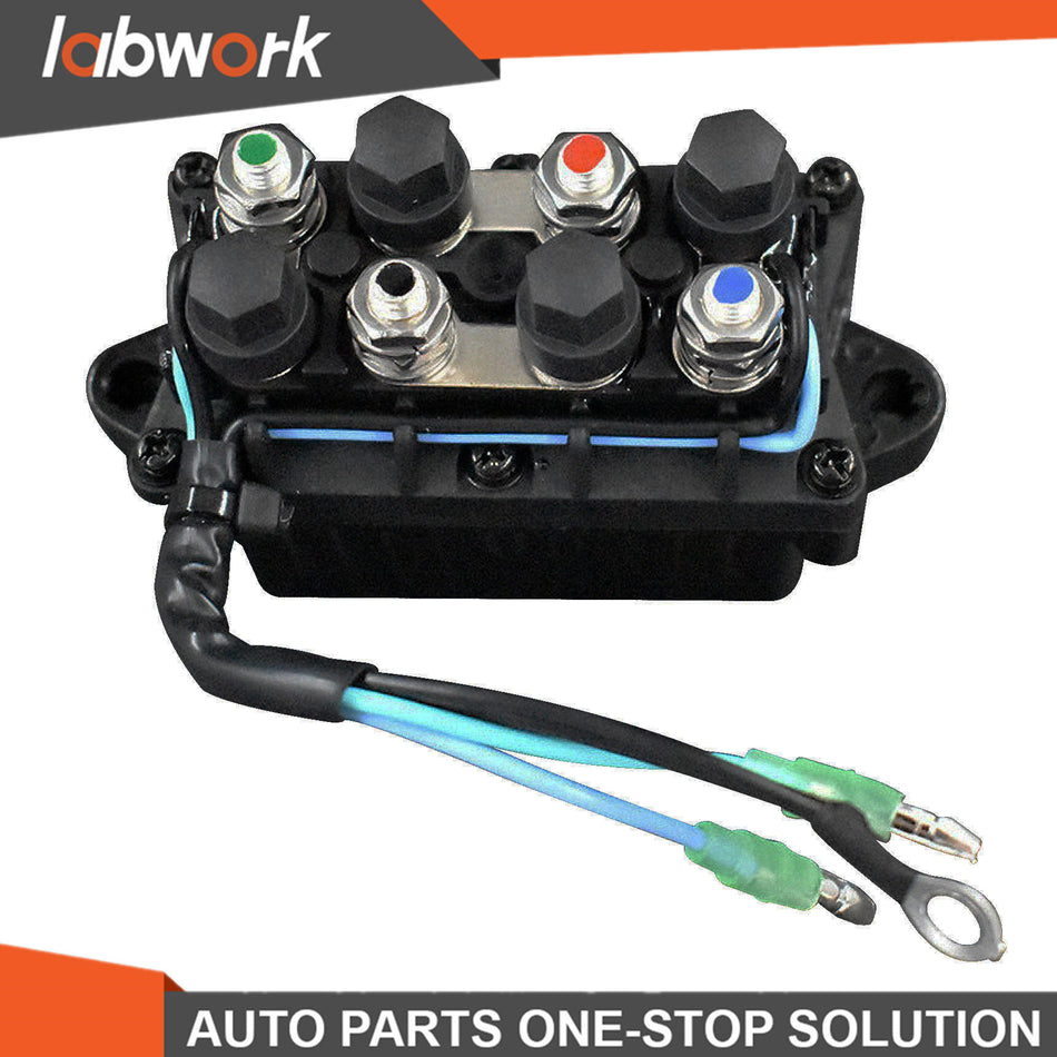 Labwork Boat Power Trim & Tilt Relay For Yamaha Outboard 30-90hp 6H1-81950-00