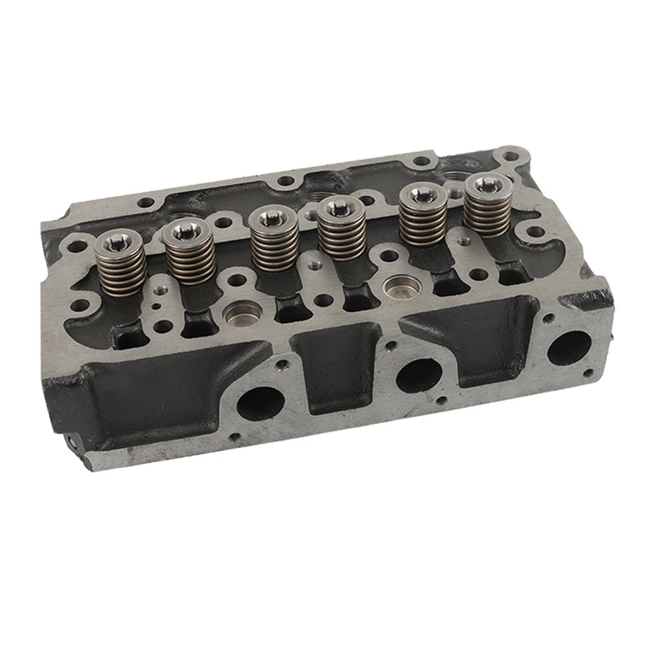 New For Kubota D722 Engine Bobcat Complete Cylinder Head With Valves