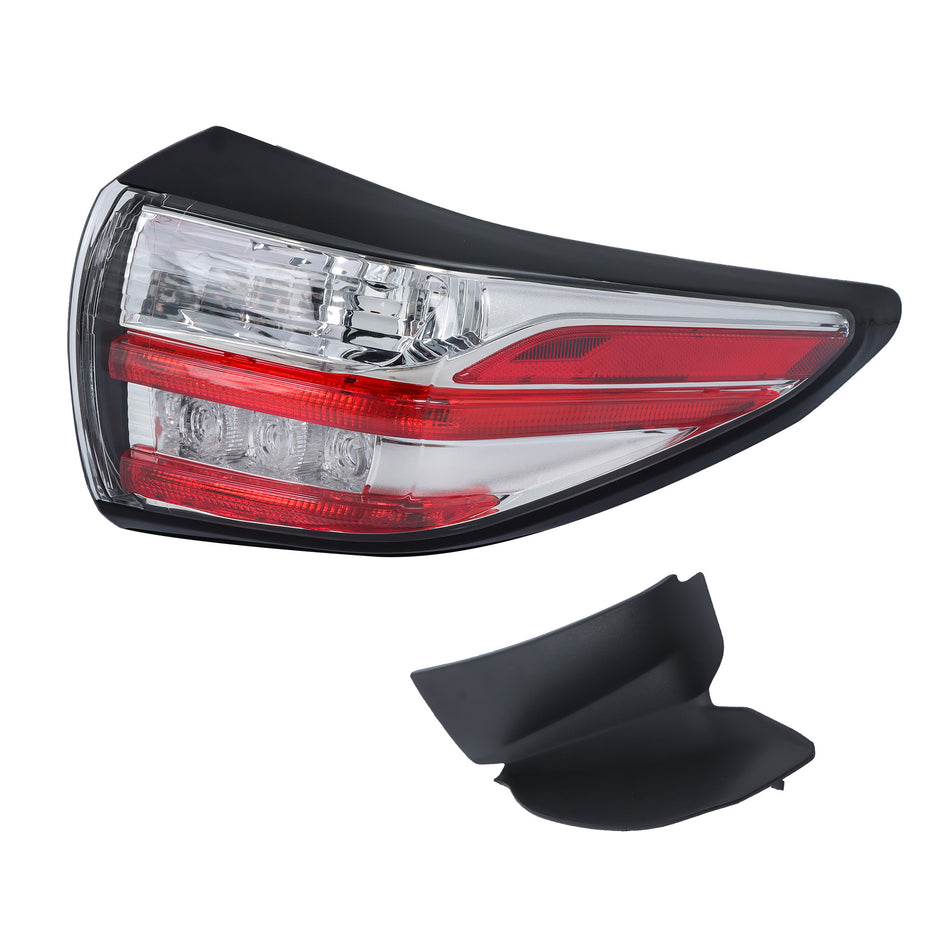 Labwork Outer Right Tail Light Break Lamp Fit For 2015-2018 Nissan Murano Clear