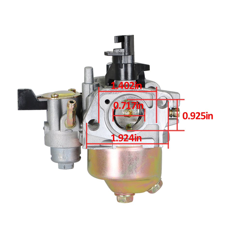 Carburetor For Harbor Freight Predator Engine 212cc Carb Insulator 60363 69730