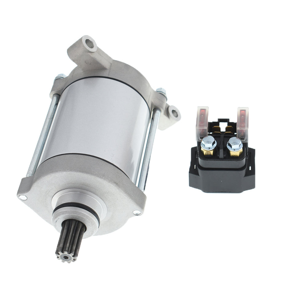 Starter & Relay Solenoid for Yamaha Grizzly 660 YFM660 2002-2008 Atv New