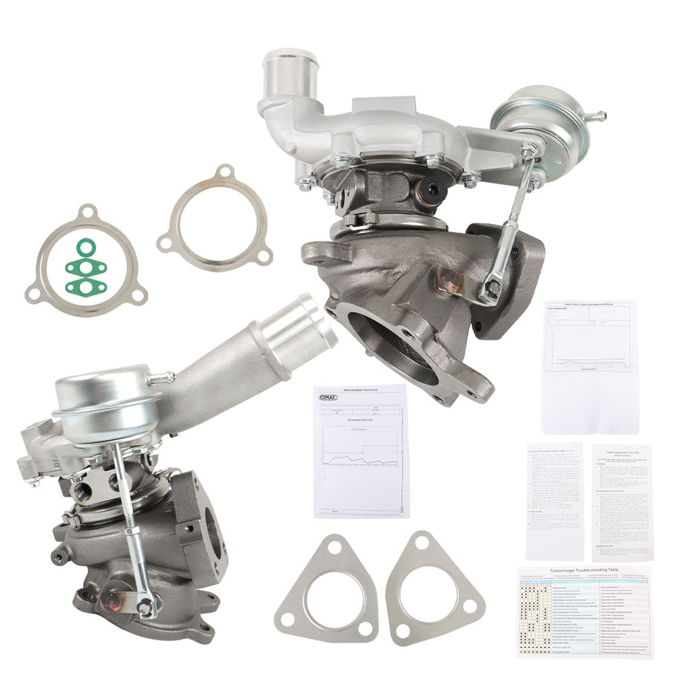 Labwork Left+Right Turbocharger For 2010-2019 Ford Explorer Flex MKT MKS 3.5L