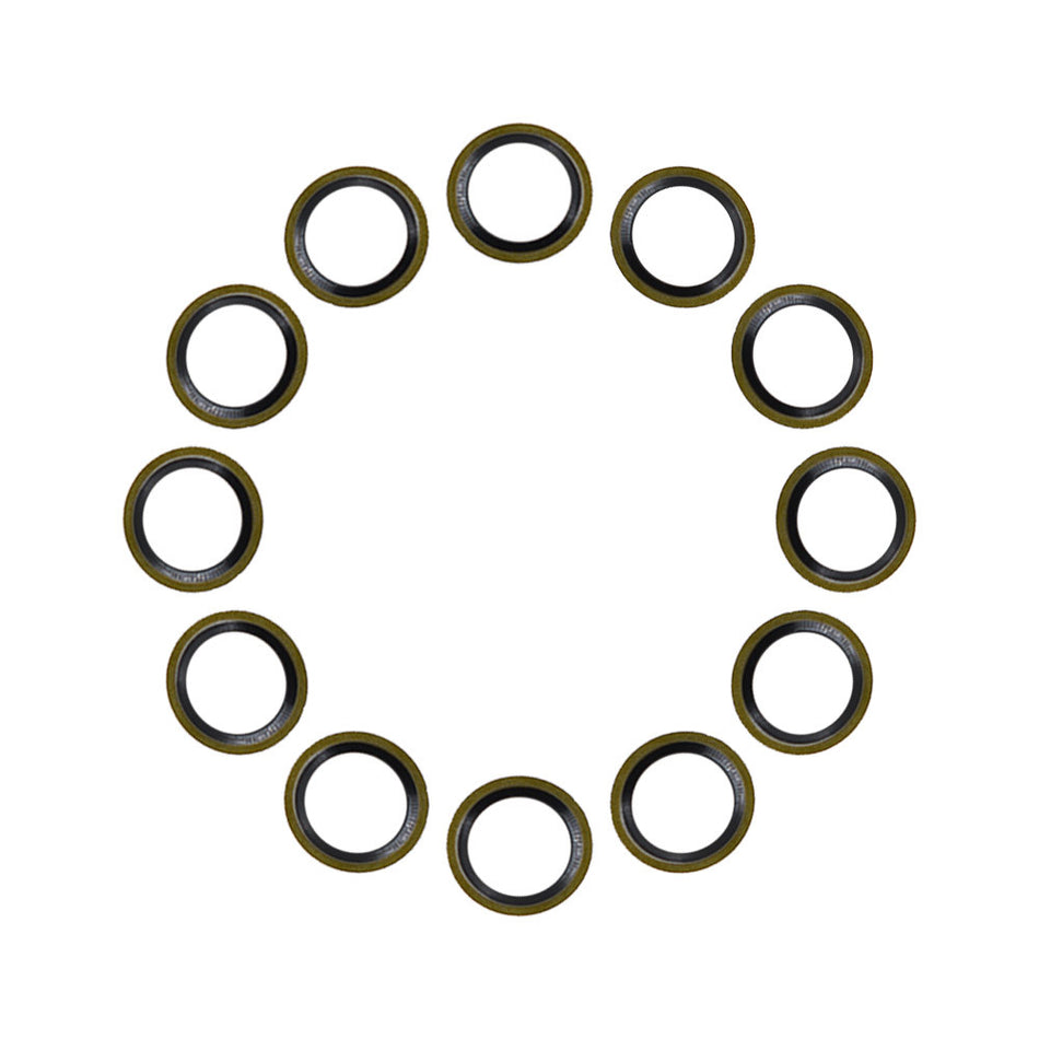 Labwork 12× 12mm Seals Fuel Line Sealing Washer 12V 24V 5.9 For Cummins 3963983