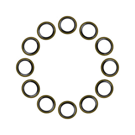 labwork 12-Pack 12mm Banjo Bolt Fuel Line Sealing Washers 3963983 for 1989-2019 Dodge Ram Cummins Diesel 5.9L 6.7L 8.3L