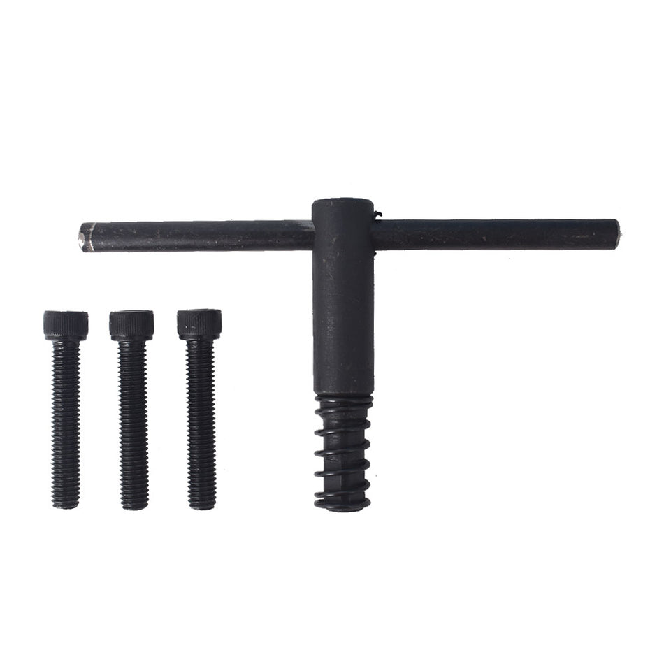 5C 5" Collet Lathe Chuck Closer With Semi-finished Adp.1-1/2" x 8 Thread