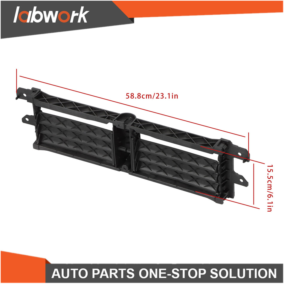 Labwork Lower Radiator Shutter 2020-2022 2023 For Silverado 2500 HD W/o Motor