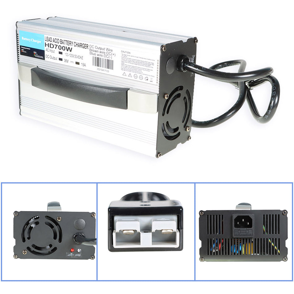 36 Volt 15 Amp Battery Charger For EZGO Marathon Golf Cart SB50