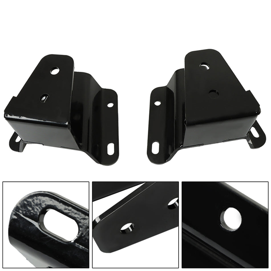 Labwork 4inch Rear Drop Lowering Hanger Shackle Kit For 1965-1972 Ford F100 2WD