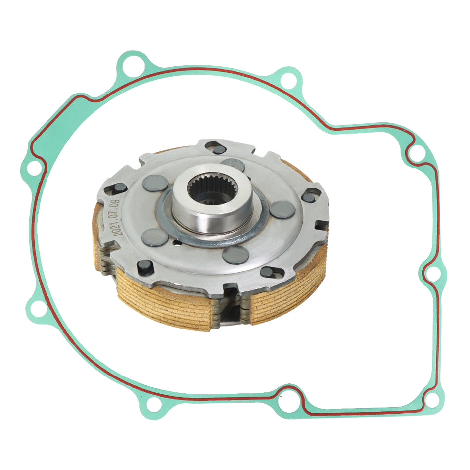 For 2004-2007 Yamaha Rhino 660 YFM660 YXR Wet Clutch Pad Shoe & gasket