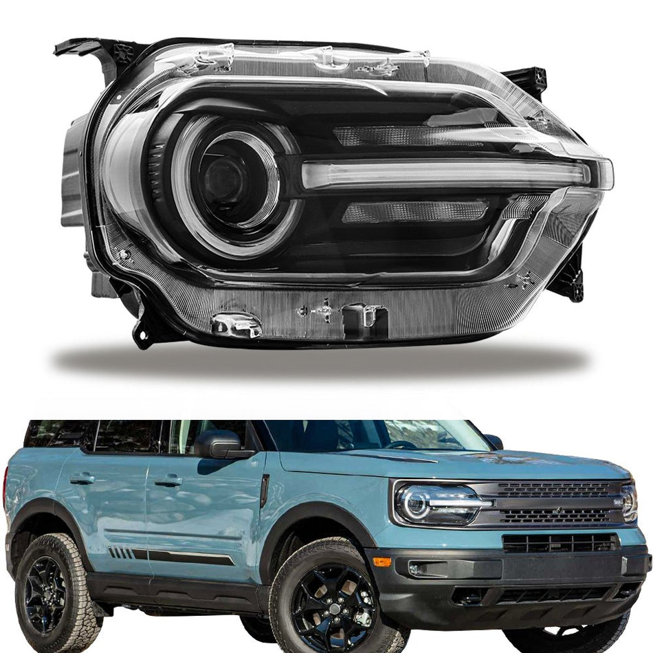 Labwork Right LED Headlight For Ford Bronco Sport 2021-2024 W/LED Signature Lamp
