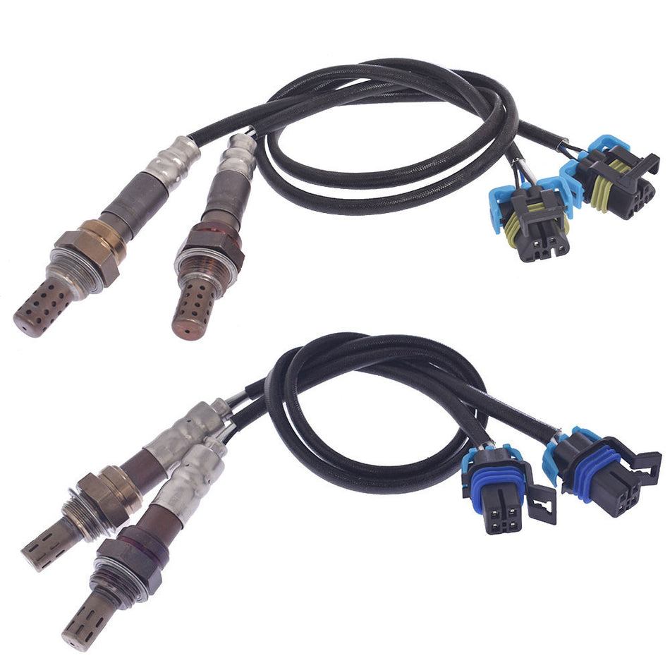 Labwork 4PCS Upstream Downstream Oxygen O2 Sensor For GMC Sierra 1500 5.3L V8