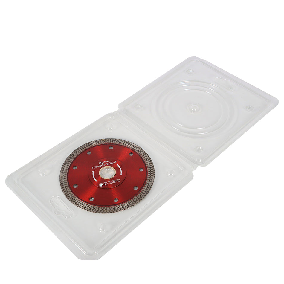 Red 5" Cutting Saw Blade Fits For Porcelain tile Granite Marble Stone Ceramic