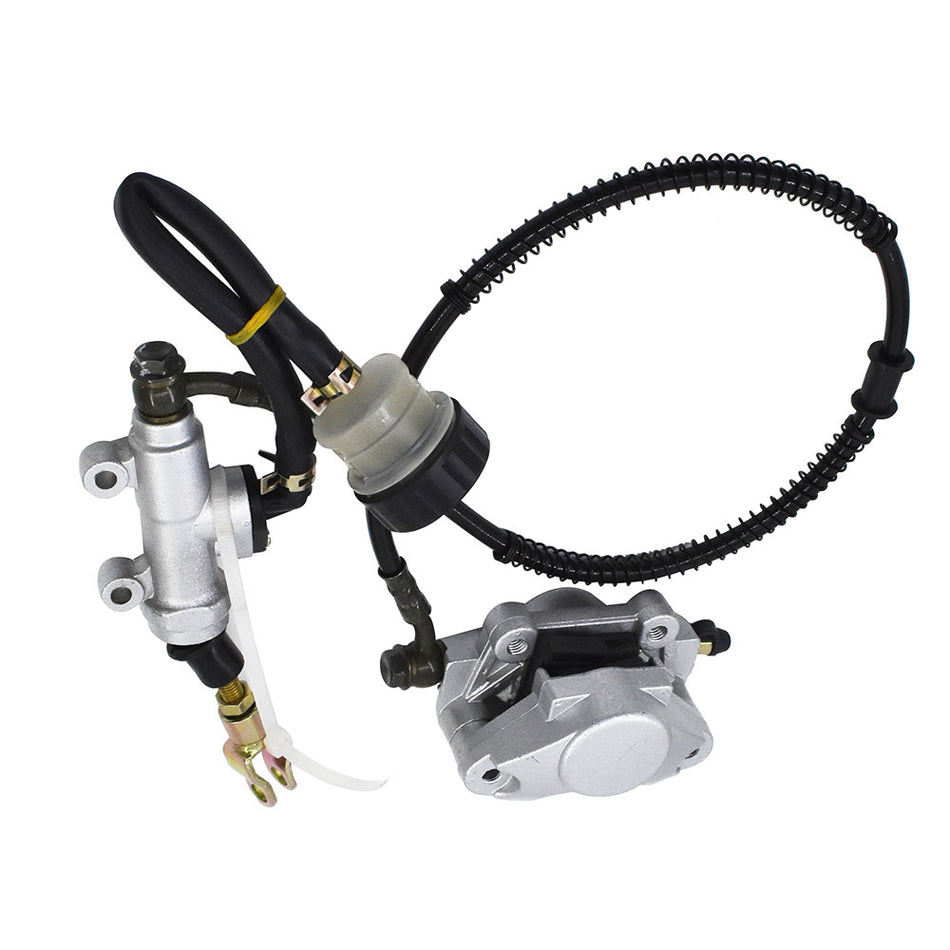 Hydraulic Rear Disc Brake Caliper System /Pads For Quad Dirt Bike ATV 150 250cc