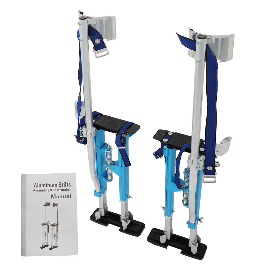 18" - 30" Lightweight Aluminum Stilt Tool For Drywall, Wallpaper, Painting Tools