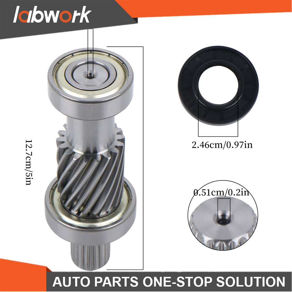 Labwork Input Gear Shaft Kit For EZGO RXV Golf Cart 2008-Up Electric 620329