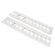 Load image into Gallery viewer, Labwork 72" X 15" 6FT Aluminum Trailer Ramps 6500LBS for Car Trailers Trucks 2Pc
