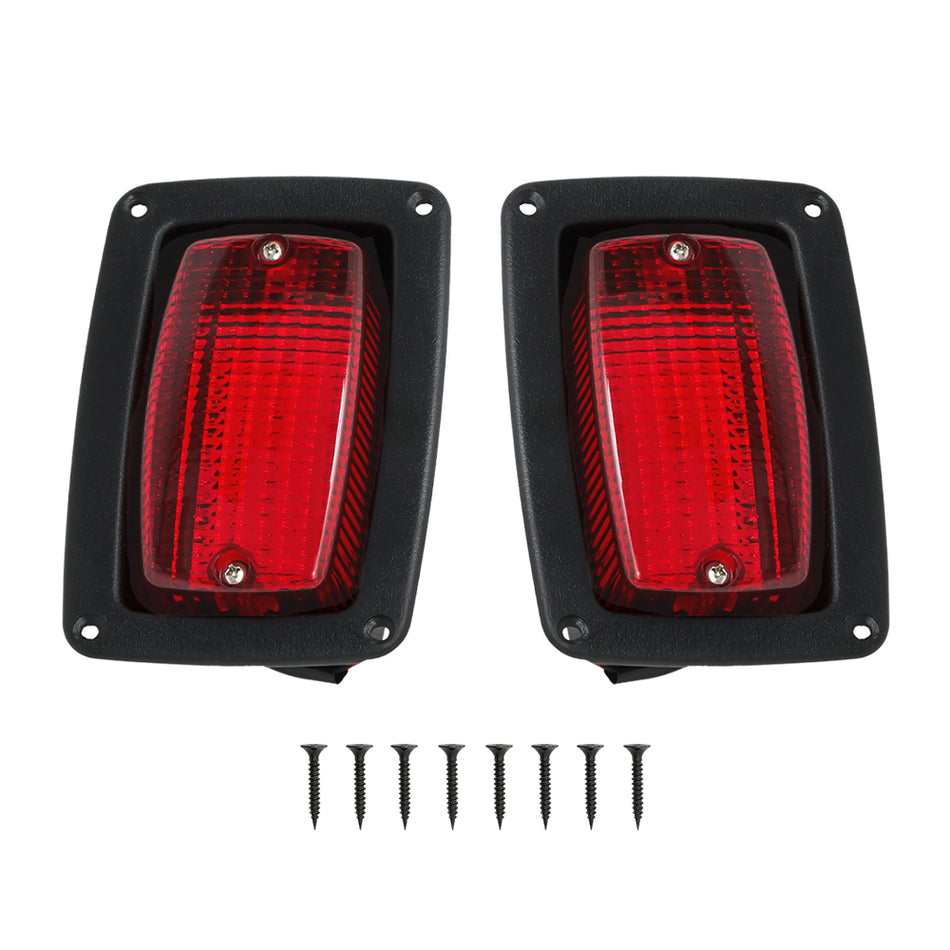 Fit for Club Car DS Golf Cart led Tail 2 Light 3 Wire Rear Taillights 1017035