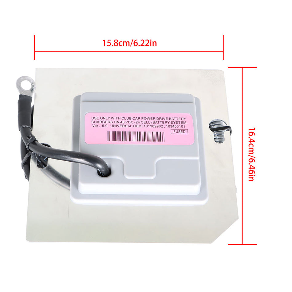 Golf Cart On Board Compute with Square 6-pin Plug FOR Club Car ds 48V 1998 UP