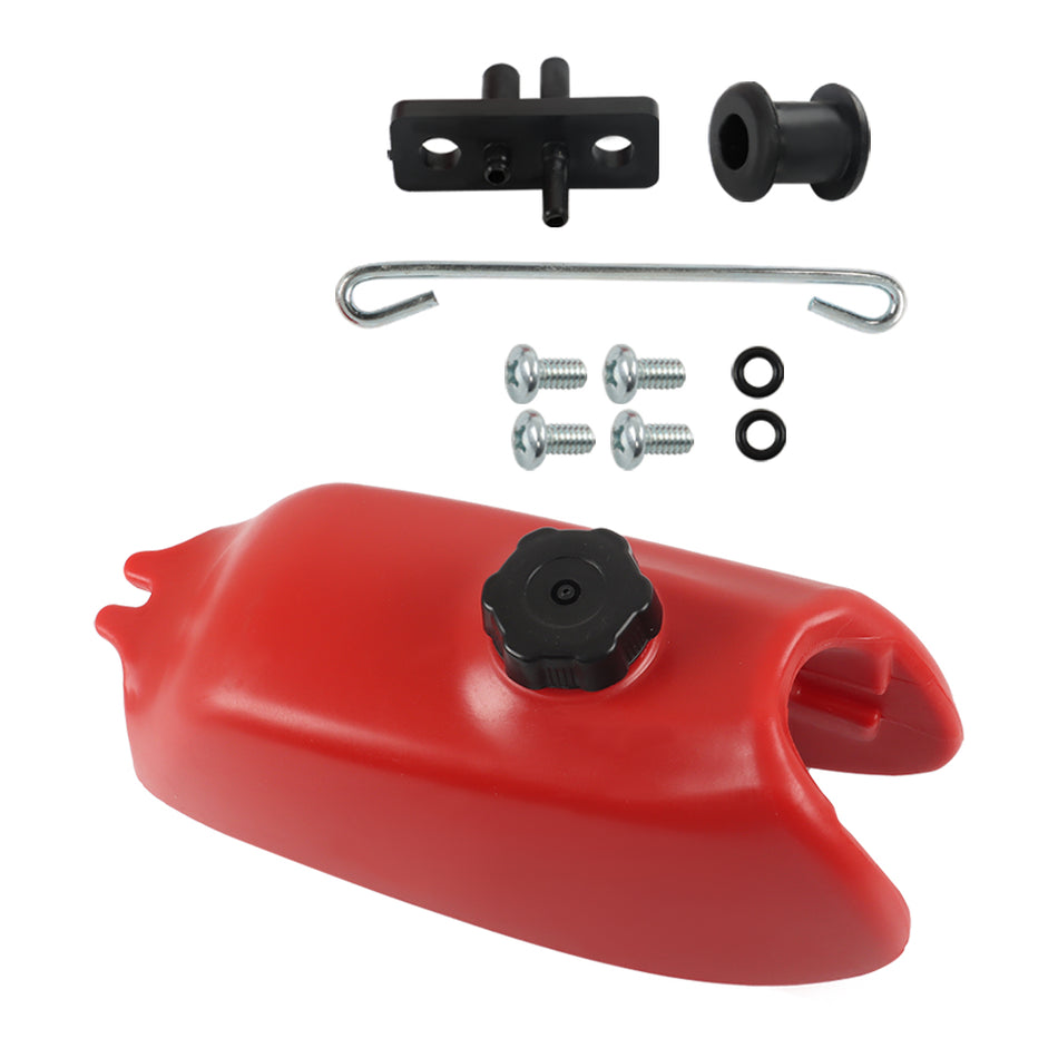 Red Plastic Fuel Tank & Gas Cap For Honda ATC70 ATC 70 1972 1973 1974-1985 New