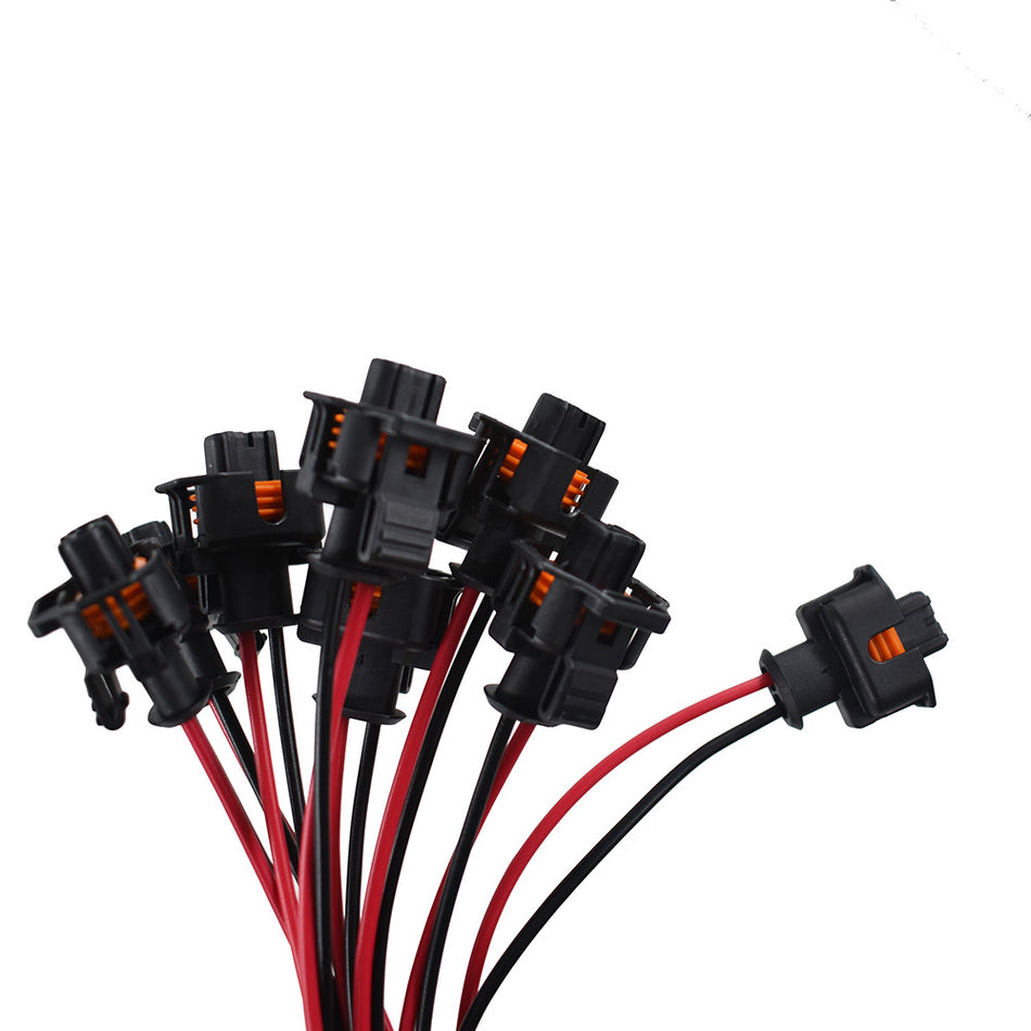 Labwork 8pcs Fuel Injector Connector Pigtail For Universal 6.6L Duramax LLY/LBZ