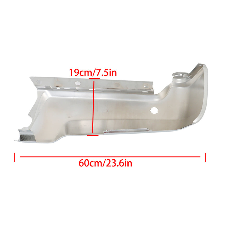 Labwork Rear LH Drivers Bumper Face Bar For 2017-22 Ford F250 F350 w/Park Chrome