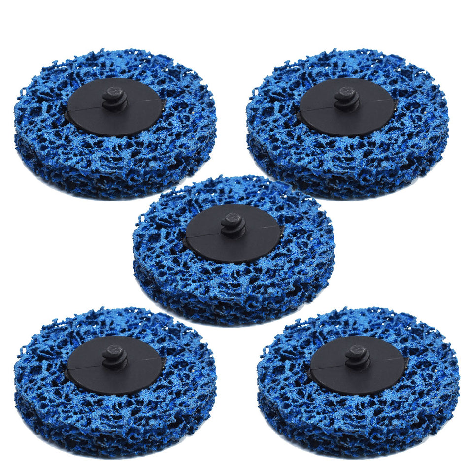 New 3Inch Quick Change Easy Strip & Clean Discs Fit For Paint Rust 5 Pack