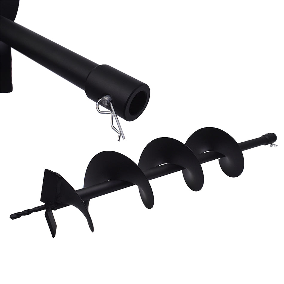 Fits For Gas Powered Post Fence Hole Digger 6 Inch Earth Auger Drill Bits New