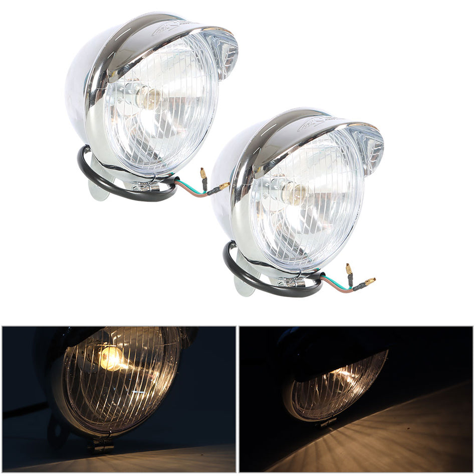 For Honda Driving Spot Fog Light Bar W/ Bracket Turn Signal Motorcycle