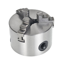 Load image into Gallery viewer, 3 Jaw Lathe Chuck Manual Chuck 3" Self-centering Lathe Drilling Part K11-80 80mm