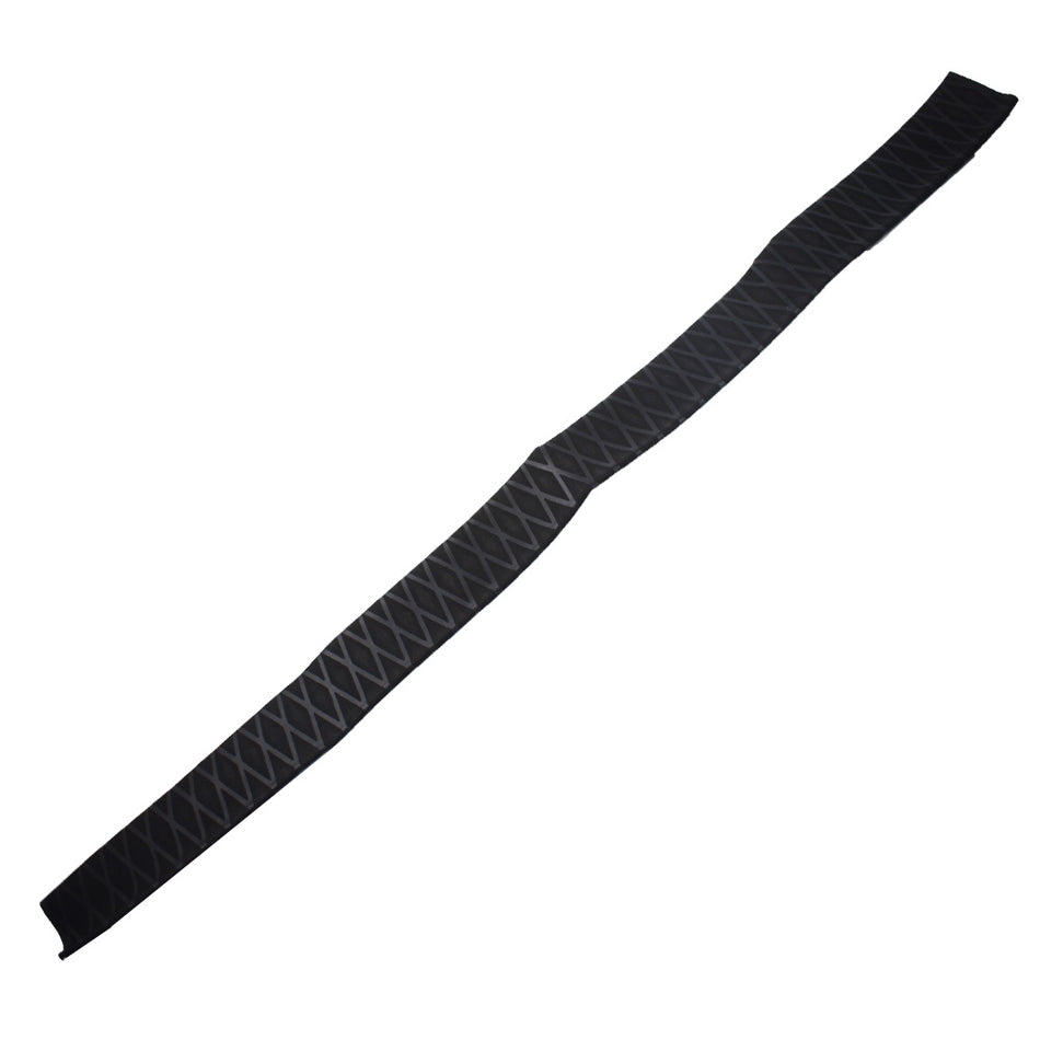 Flat Width 80mm Durable 39'' Black Heat Shrinkable Wrap Tube For Rod Grip US