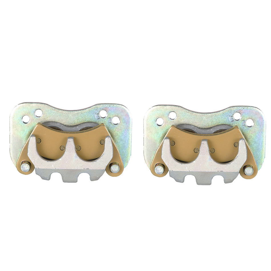 Rear Left Right Brake Calipers & Pads For 2017 Polaris Ranger Crew XP 1000 EPS