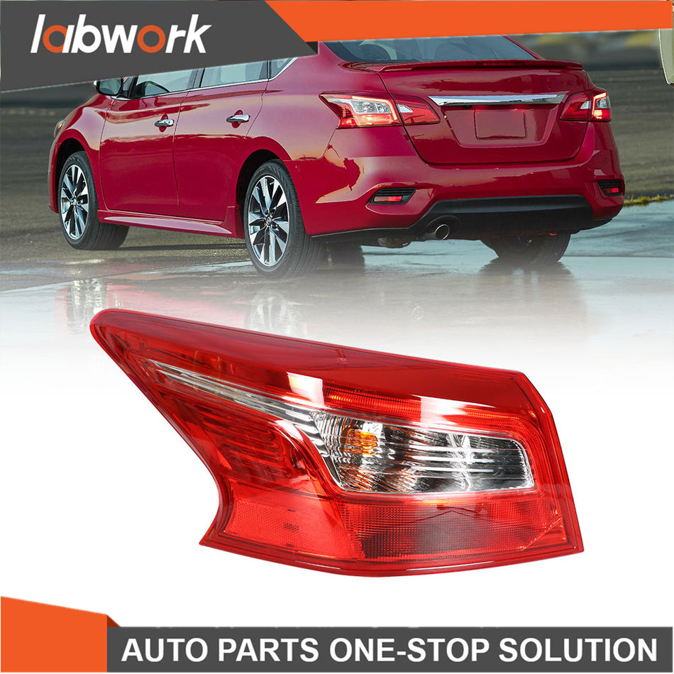Labwork Tail Light For 2016-2018 Nissan Sentra Brake Lamp Outer Left Driver Side
