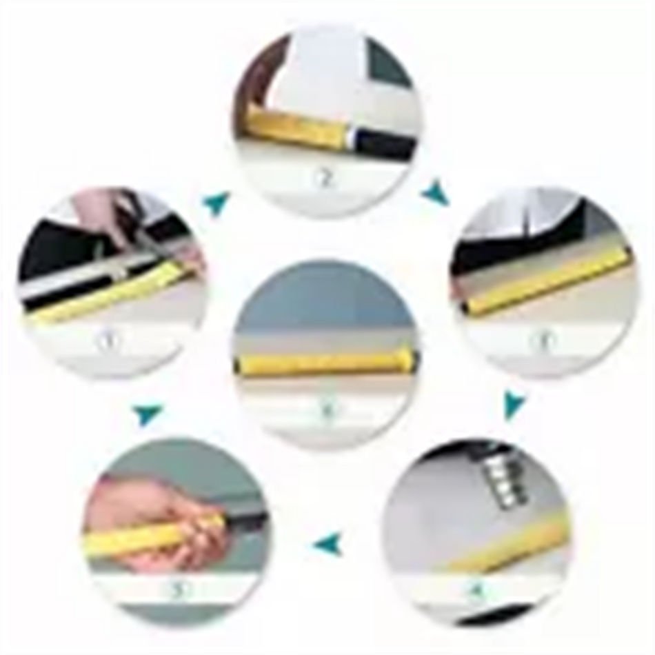 39" X-Tube Heat Shrink Wrap Tubing Lengths For Rod Grips Diamter 35mm Yellow