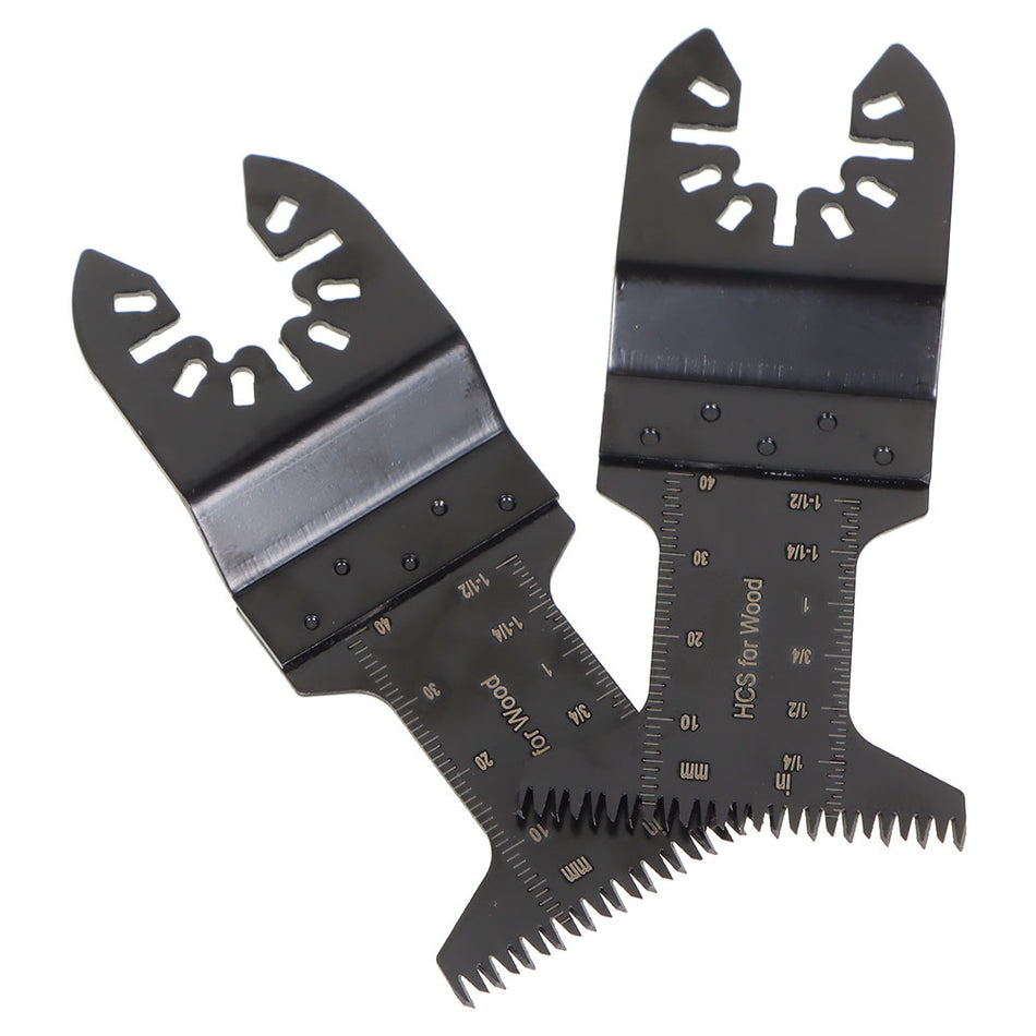 60 Pack 1.75 Inch - 3.5 Inch Oscillating Multitool Quick Release Saw Blades Kit