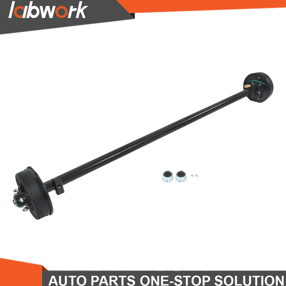 Labwork 95" Hub Face 80" Spring Center 3500lb Electric Brake Trailer Axle