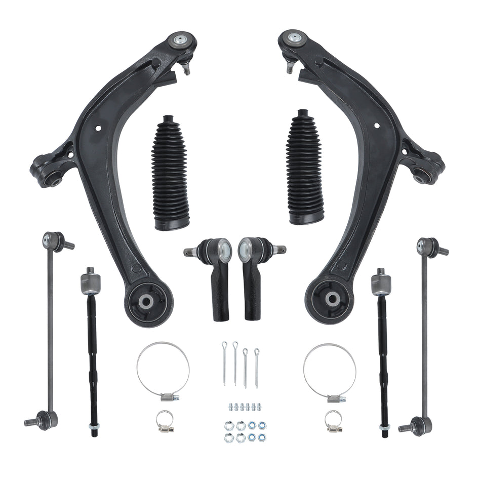 Labwork Front Lower Control Arms With Ball Joints For Honda Odyssey 2011-2017
