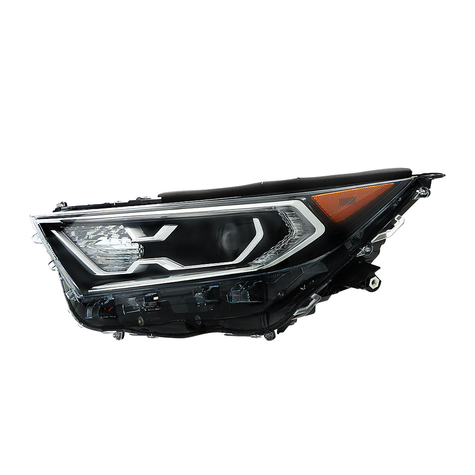 Labwork Left Headlights For 2019-2022 Toyota RAV4 Hybrid XLE XSE 2.5L LED Clear