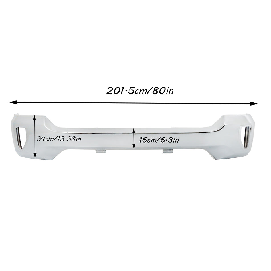 Labwork Front Bumper W/o Park Assist Sensors For 2016-2018 Chevrolet Silverado