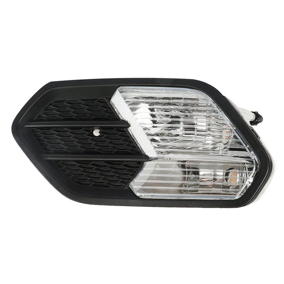 Labwork Left+Right Fog lights For Ford Escape 2017-19 Front Halogen W/Lamp Cover