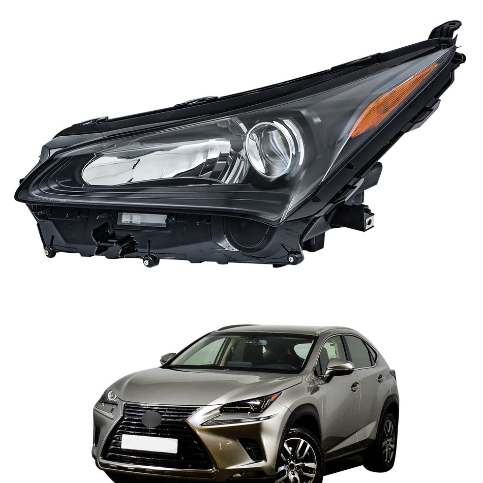 Labwork Left Headlight Assy For 2015-2017 Lexus NX200t NX300h NX300 LED+Halogen