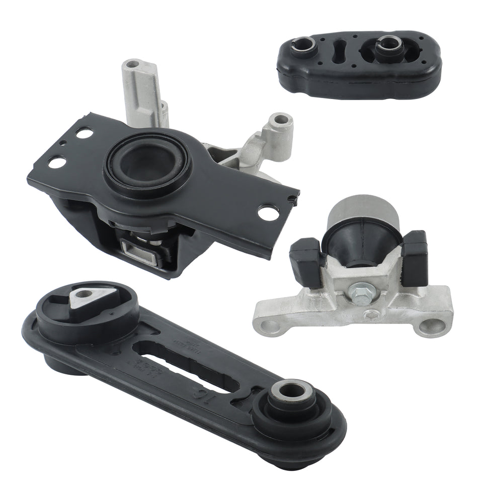 Labwork Engine Motor &Trans Mount Set Fit For 2007-2011 Nissan Sentra 2.0L Auto