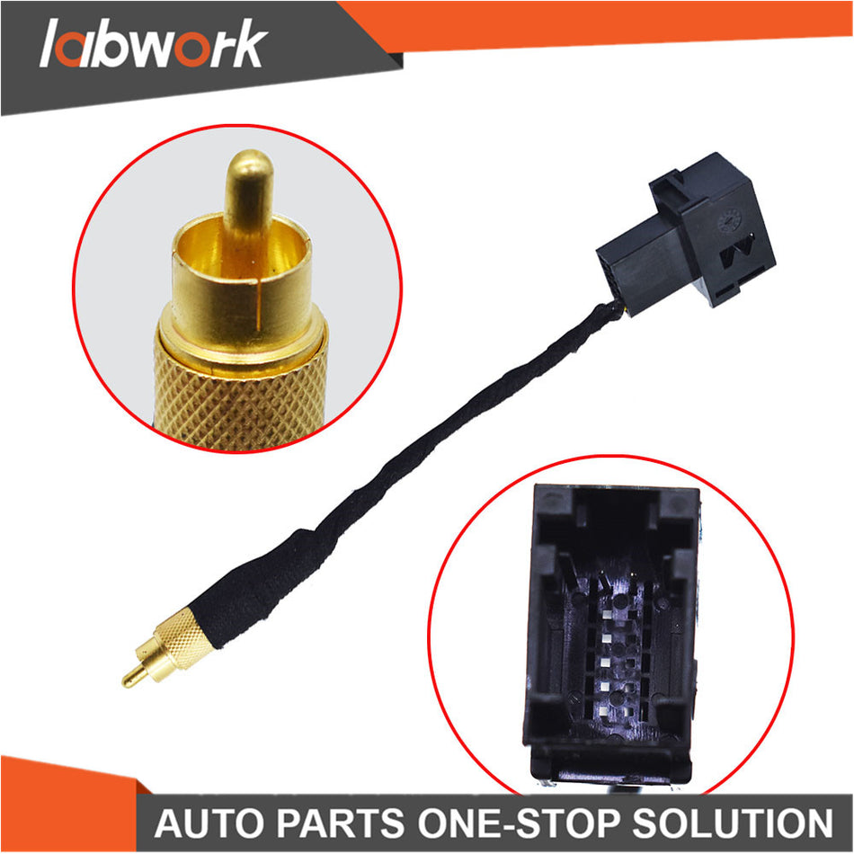 Labwork Rearview Camera Harness Adapter Adaptor 4" TO 8" PNP For Ford Sync 2