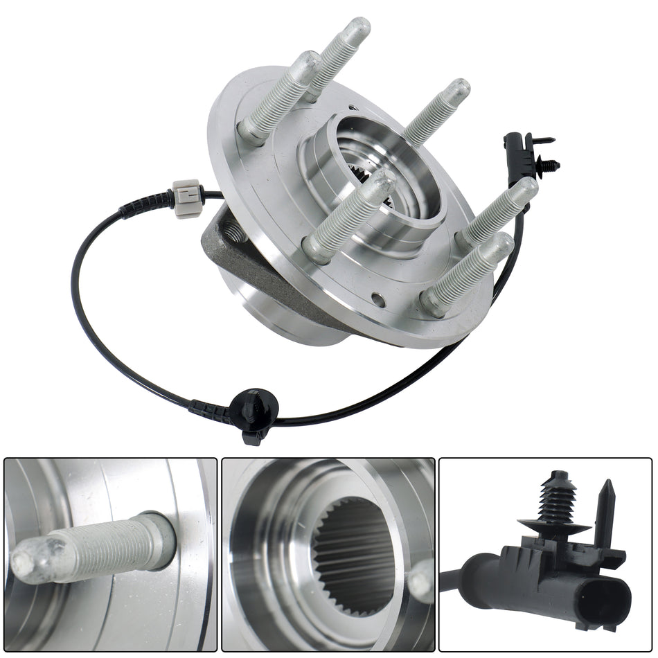 Labwork Front Wheel Hub Bearing For Chevy Avalanche & Silverado 1500 2007-2013